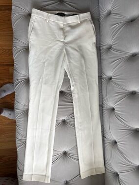 Ann Taylor Off-White “The Sophia” Dress Pants